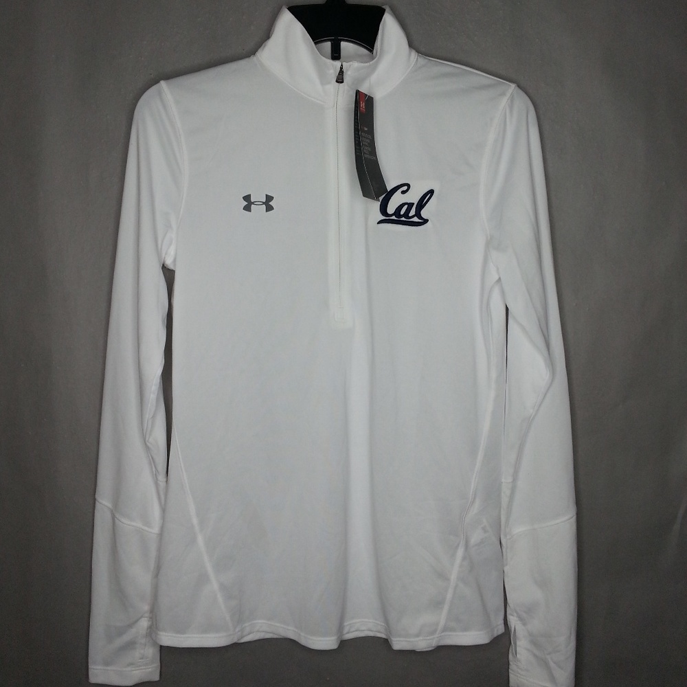 NWT Under Armour White CAL California Pullover SM